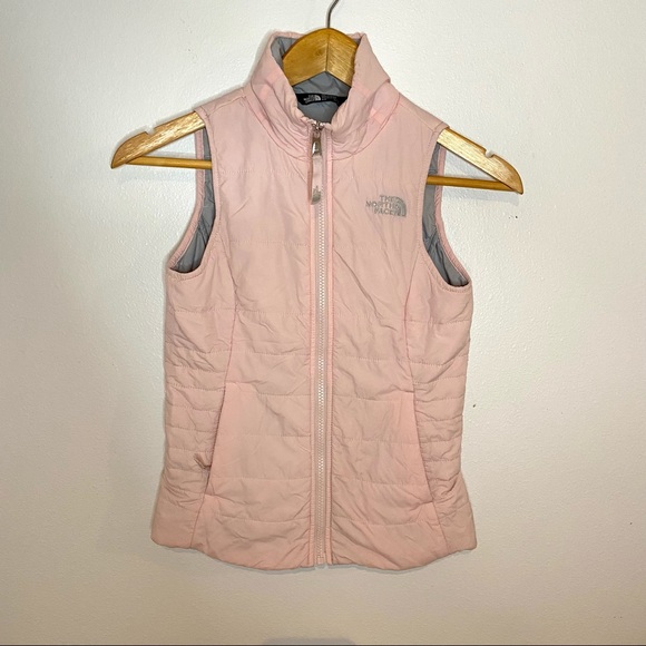 The North Face Other - The North Face Light Pink Girls Puffer Vest